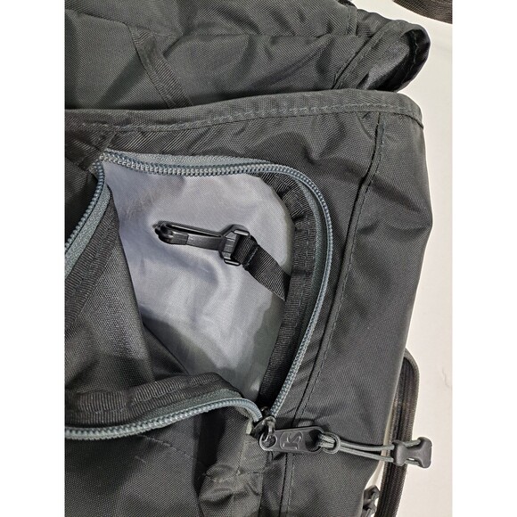 Jansport Medium Crossbody Shoulder Messenger Laptop Tablet Bag Black School - Picture 11 of 13